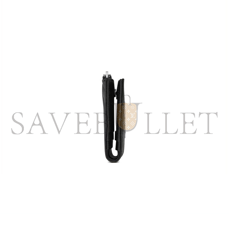 Y*L cassandre matelassÉ bi-fold wallet in grain de poudre leather 575879bow021000 (10.5*8.5*2.5cm)